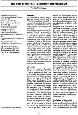 The skin in psoriasis: assessment and challenges - Clinical ...