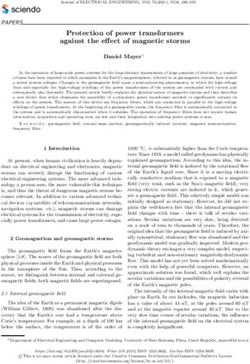 Protection of power transformers against the effect of magnetic storms