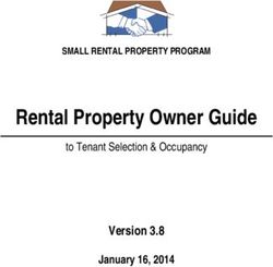 Rental Property Owner Guide - to Tenant Selection & Occupancy Version 3.8