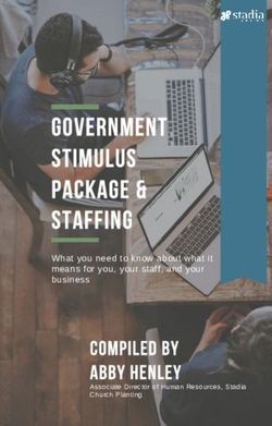 What you need to know about what it means for you, your staff, and your business - Stadia Church ...