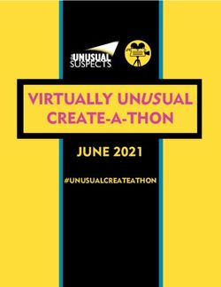 VIRTUALLY UNUSUAL CREATE-A-THON - JUNE 2021 #UNUSUALCREATEATHON