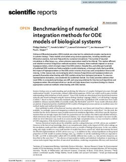 Benchmarking of numerical integration methods for ODE models of biological systems