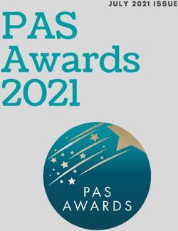 PAS Awards 2021 - Pharmacy Association of Saskatchewan