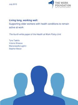 Living long, working well: Supporting older workers with health conditions to remain active at work