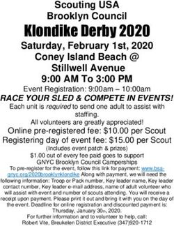 Klondike Derby 2020 Saturday, February 1st, 2020