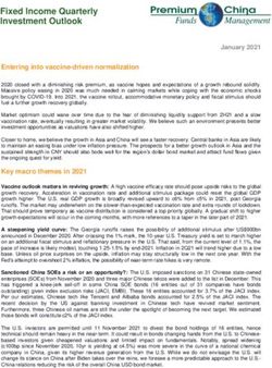 Fixed Income Quarterly Investment Outlook - Premium China Funds ...