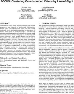 FOCUS: Clustering Crowdsourced Videos by Line-of-Sight