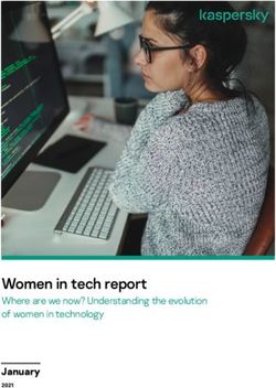 Women in tech report Where are we now? Understanding the evolution of women in technology - Kaspersky Lab