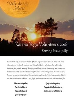 Karma Yoga Volunteers 2018 - Serving beautifully - Vale de Moses