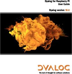 Dyalog for Raspberry Pi User Guide Dyalog version 18.0 - The tool of thought for software solutions - Documentation Centre ...