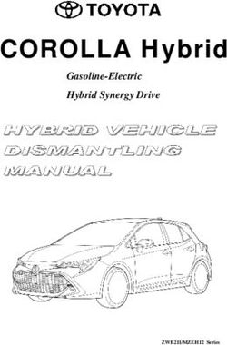 COROLLA Hybrid Gasoline-Electric Hybrid Synergy Drive - ZWE211/MZEH12 Series - Toyota-Tech.eu