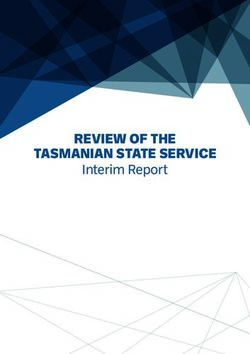 REVIEW OF THE TASMANIAN STATE SERVICE - Interim Report