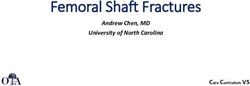 Femoral Shaft Fractures - Andrew Chen, MD University of North Carolina Core Curriculum V5 - Orthopaedic Trauma Association