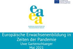 Europ&auml;ische Erwachsenenbildung in Zeiten der Pandemie - Uwe Gartenschlaeger