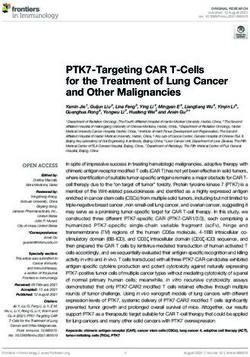 PTK7-Targeting CAR T-Cells for the Treatment of Lung Cancer and Other Malignancies