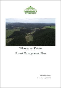 Whanganui Estate Forest Management Plan - Summit Forests ...