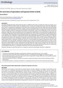 An overview of speciation and species limits in birds