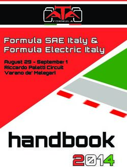 Handbook 2014 - Formula SAE Italy & Formula Electric Italy - Formula ATA