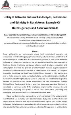 Linkages Between Cultural Landscapes, Settlement and Ethnicity In Rural Areas: Example Of D&uuml;zceUğursuyuand Aksu Watersheds - Diamond Scientific ...