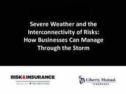Severe Weather and the Interconnectivity of Risks: How Businesses Can Manage Through the Storm