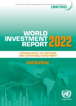 REPORT 2022 OVERVIEW INTERNATIONAL TAX REFORMS AND SUSTAINABLE INVESTMENT - UNCTAD
