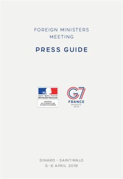 PRESS GUIDE FOREIGN MINISTERS MEETING - DINARD - SAINT-MALO 5 - 6 APRIL 2019 - Elysee.fr