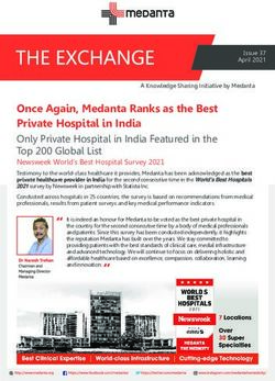 Once Again, Medanta Ranks as the Best Private Hospital in India - cloudfront.net