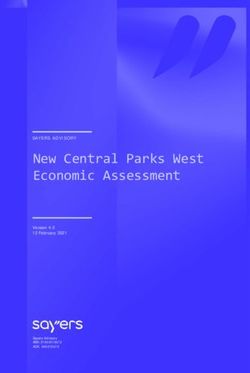 New Central Parks West Economic Assessment - Victorian ...