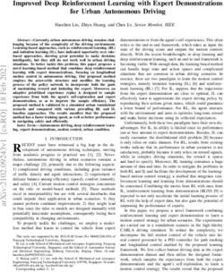 Improved Deep Reinforcement Learning with Expert Demonstrations for Urban Autonomous Driving