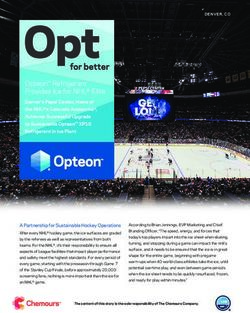 Opteon Refrigerant Provides Ice for NHL Elite - Chemours