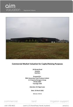Commercial Market Valuation for Capital Raising Purposes - 26 Sharpe Road Rukuhia Hamilton Prepared for: PMG Generation Fund Trustees Limited C .
