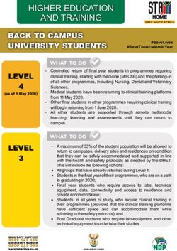 HIGHER EDUCATION AND TRAINING - version 2