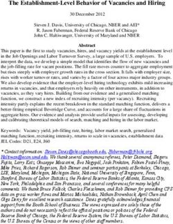 The Establishment-Level Behavior of Vacancies and Hiring