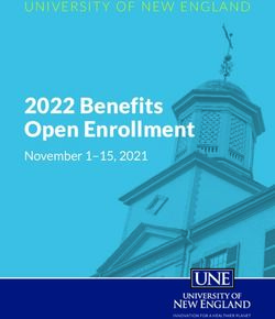 2022 Benefits Open Enrollment - November 1-15, 2021 - UNIVERSITY OF NEW ENGLAND