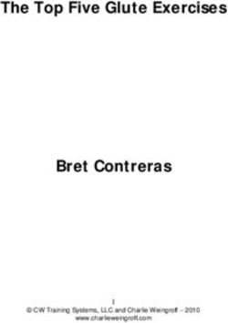 The Top Five Glute Exercises Bret Contreras - 1 CW Training Systems, LLC and Charlie Weingroff 2010