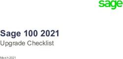 Sage 100 2021 Upgrade Checklist - March 2021