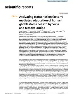 Activating transcription factor 4 mediates adaptation of human glioblastoma cells to hypoxia and temozolomide
