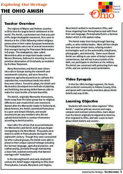 The OhiO Amish Exploring Our Heritage