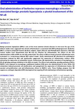 Oral administration of berberine represses macrophage activation-associated benign prostatic hyperplasia: a pivotal involvement of the NF-κB