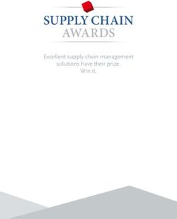Supply Chain awardS Excellent supply chain management solutions have their prize. Win it - Exchainge