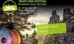 CONCEPT AND FACT S - Messe Wien, Vienna 9th - 10th November 2019 - Photo+Adventure