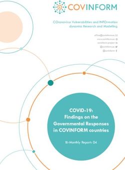 COVID-19: Findings on the Governmental Responses in COVINFORM countries - Bi-Monthly Report: 04