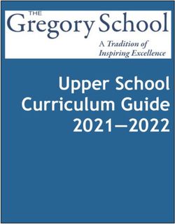 Upper School Curriculum Guide 2021-2022
