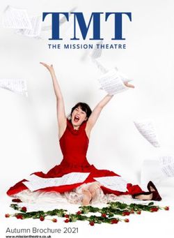 Autumn Brochure 2021 - The Mission Theatre