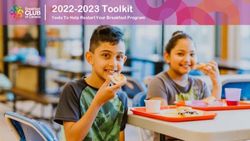 2022-2023 Toolkit Tools To Help Restart Your Breakfast Program - Breakfast Club of Canada