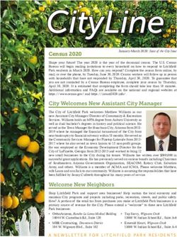 CityLine Census 2020 - City of Litchfield Park