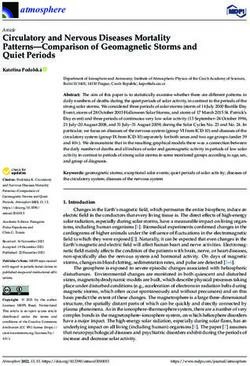 Circulatory and Nervous Diseases Mortality Patterns-Comparison of Geomagnetic Storms and Quiet Periods - MDPI