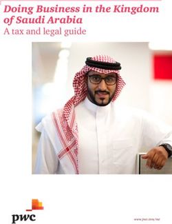 Doing Business in the Kingdom of Saudi Arabia - A tax and legal guide - www.pwc.com/me