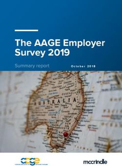 The AAGE Employer Survey 2019 - October 2018 - Australian Association of Graduate ...