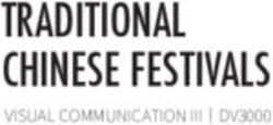 TRADITIONAL CHINESE FESTIVALS - Open Source Studio